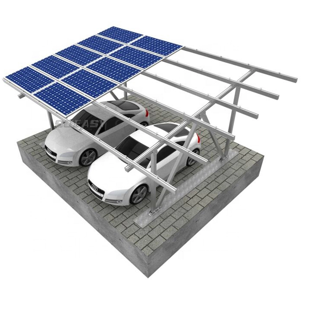 Ev için Pv Solar Otopark Döken Carport