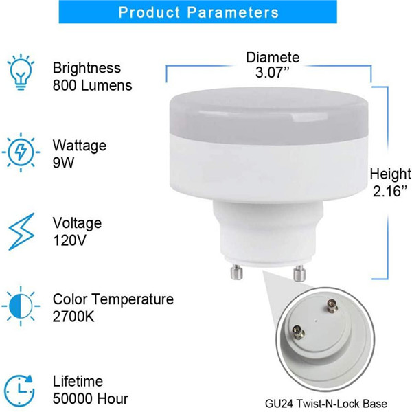 GU24 sensörlü ampul lambası modeli