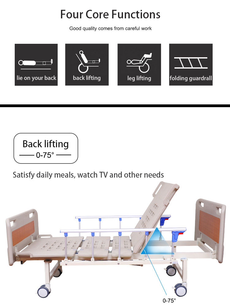 manual hospital bed