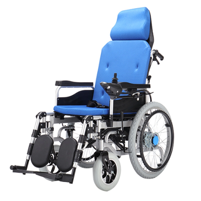 Ucuz Fiyatlar Çelik Otomatik Katlanır Elektrikli Tekerlekli Sandalye
