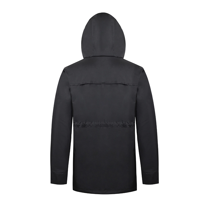 Yeni Tasarım Bayan Modası Siyah Rüzgarlık Ceketi