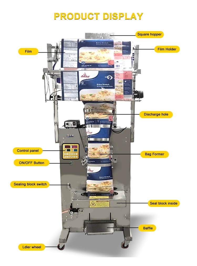 Otomatik 5kg Buğday Unu Toz Paketleme Paketleme Makinası