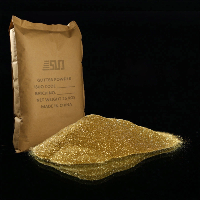 Ücretsiz bisfenol-A çevre dostu altın parıltılı toz