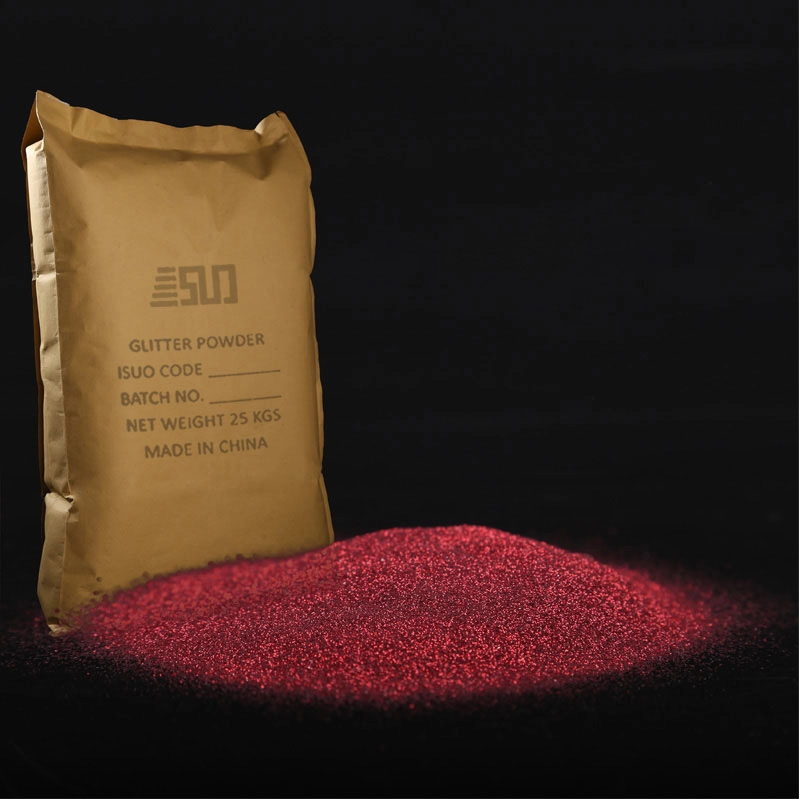 Toptan Yakut kırmızısı içermeyen BPA parıltılı pigment fabrikası
