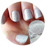 laser glitter powder for nail polish