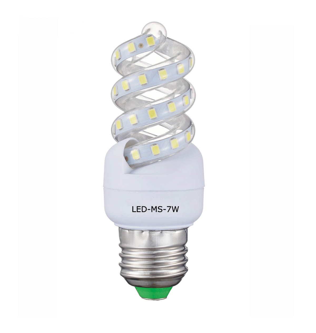 LED corn bulb spiral 7W