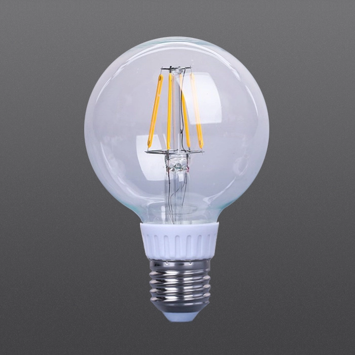 LED filamanlı kısılabilir ampuller G80 Net renk