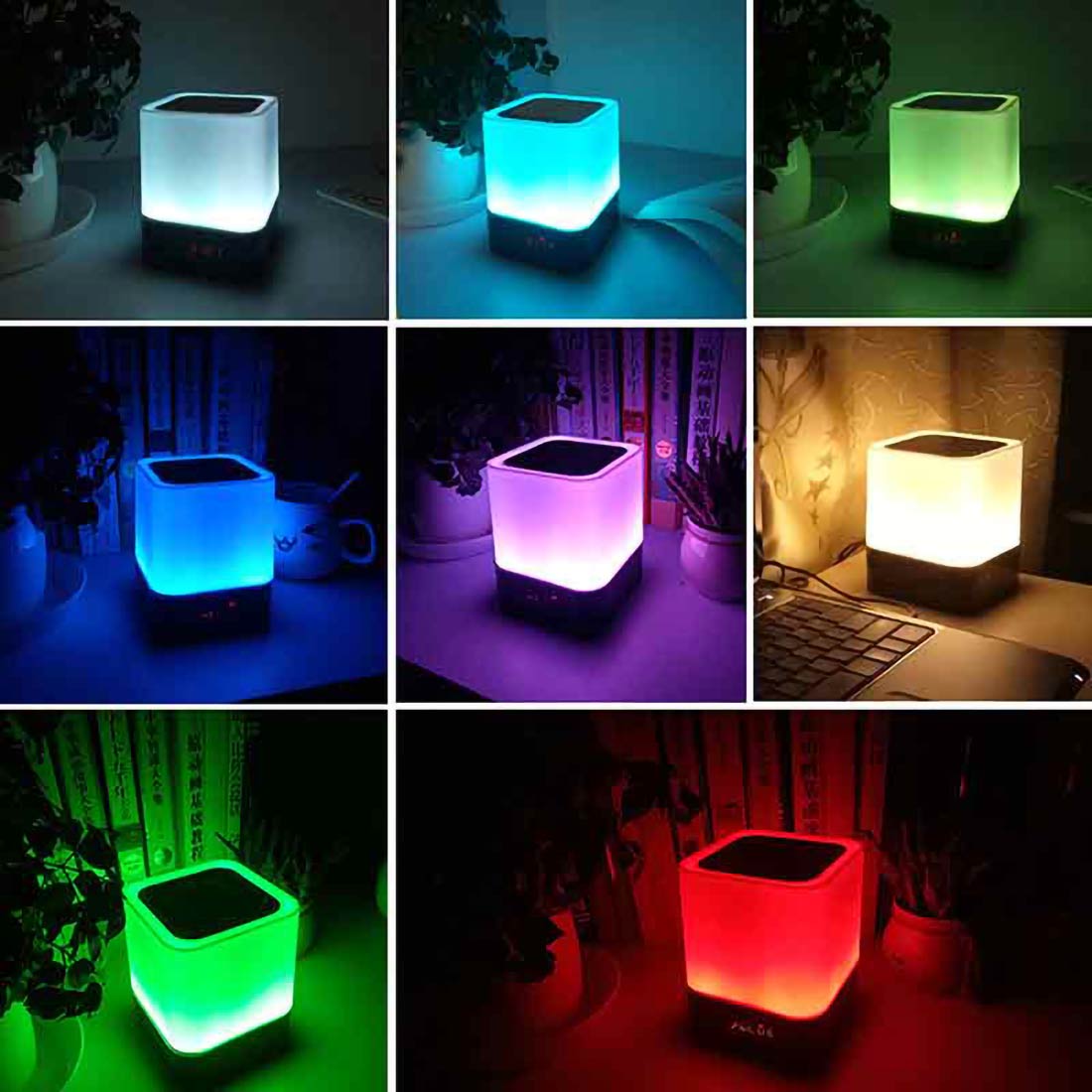 Multi function wireless speaker lighting