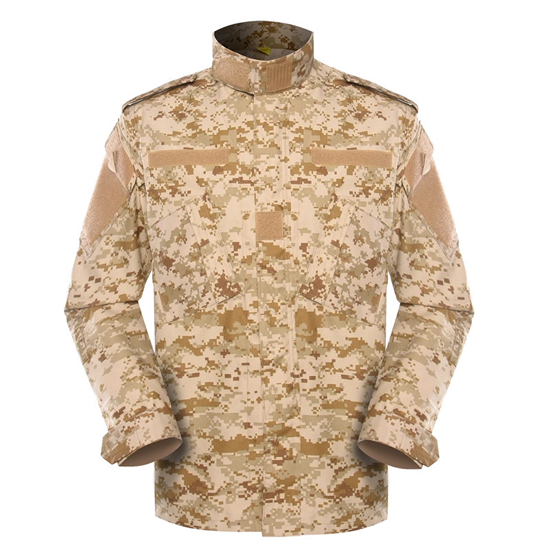 Askeri savaş üniforması ACU renkli dijital çöl kamuflajı