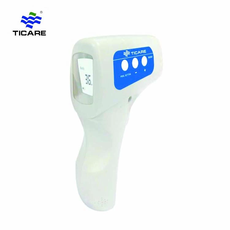Bebek veya yetişkin kullanımına uygun tıbbi dijital kızılötesi alın cilt termometresi