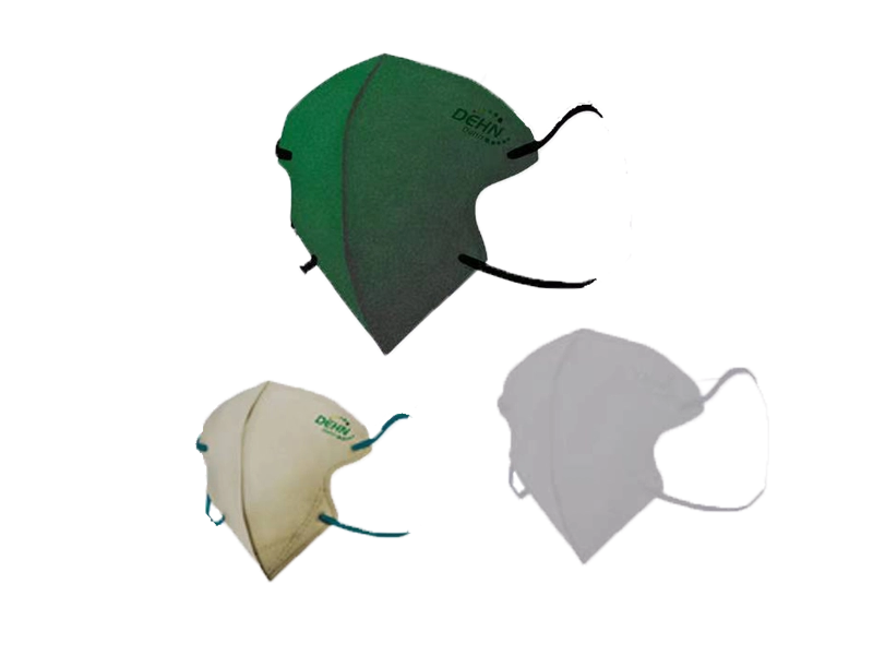 CE ve FFP2 Sertifikalı 4ply Moda İnaktive Gümüş İyon 3D Maske Koruması