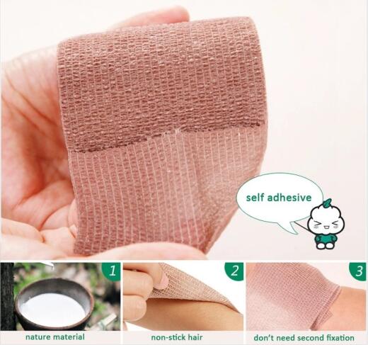 Porous Elastic Gauze Bandage Roll