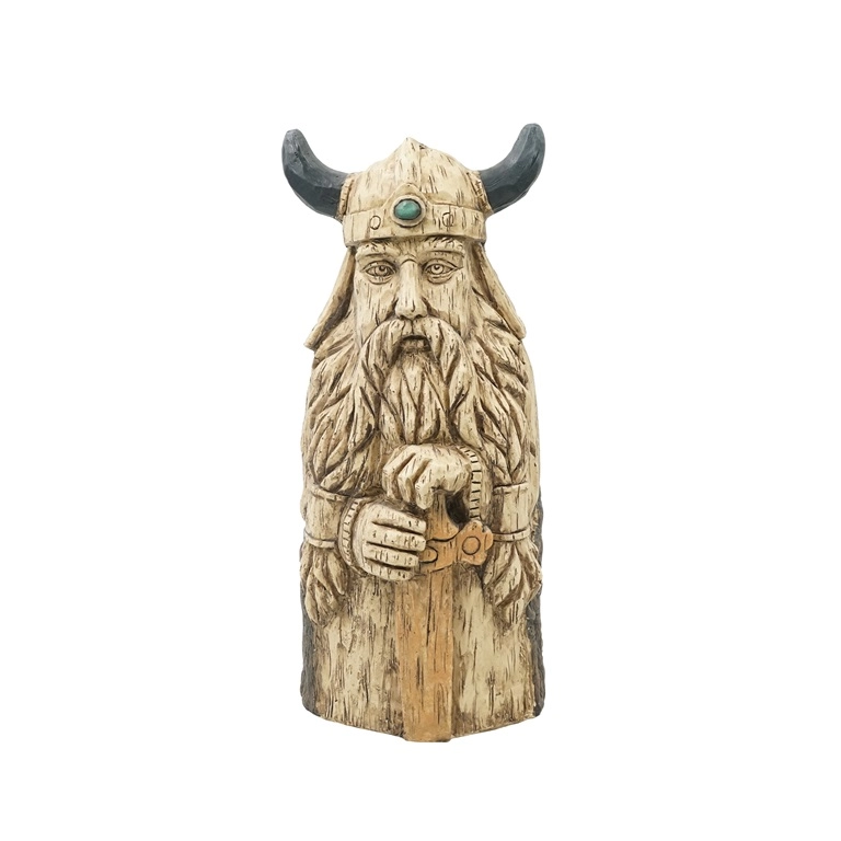 Reçine Driftwood Finish Tasarım Viking Korsan Kılıç Heykeli ile Dekor için