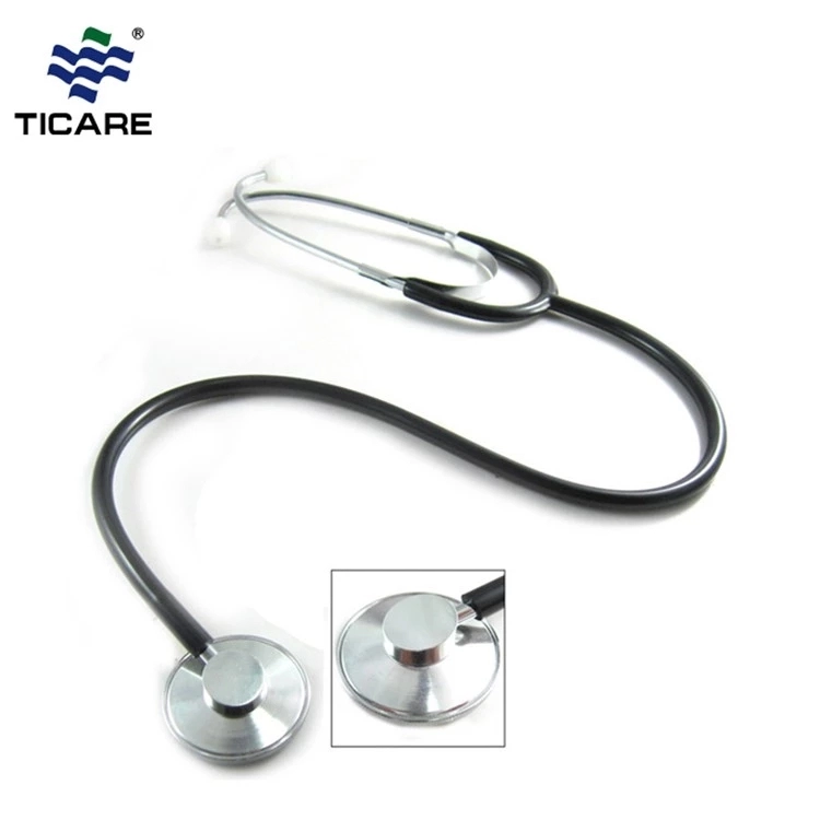 Yetişkin Tek Başlı Stetoskop (TC1057) Alüminyum alaşım - Siyah