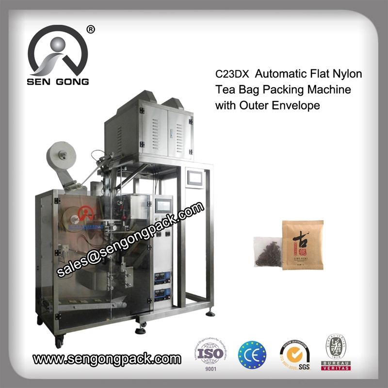 C23DX dikdörtgen/düz otomatik doldurma bitkisel çay makinesi