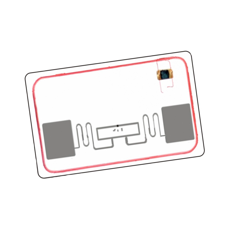 CR80 Hibrit HF UHF Çift Frekanslı RFID kartı