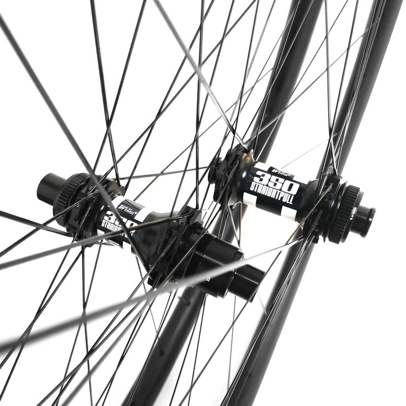 DT Swiss 350 SP hub + Sapim CX-Ray kollu özel çakıl bisiklet karbon jantları