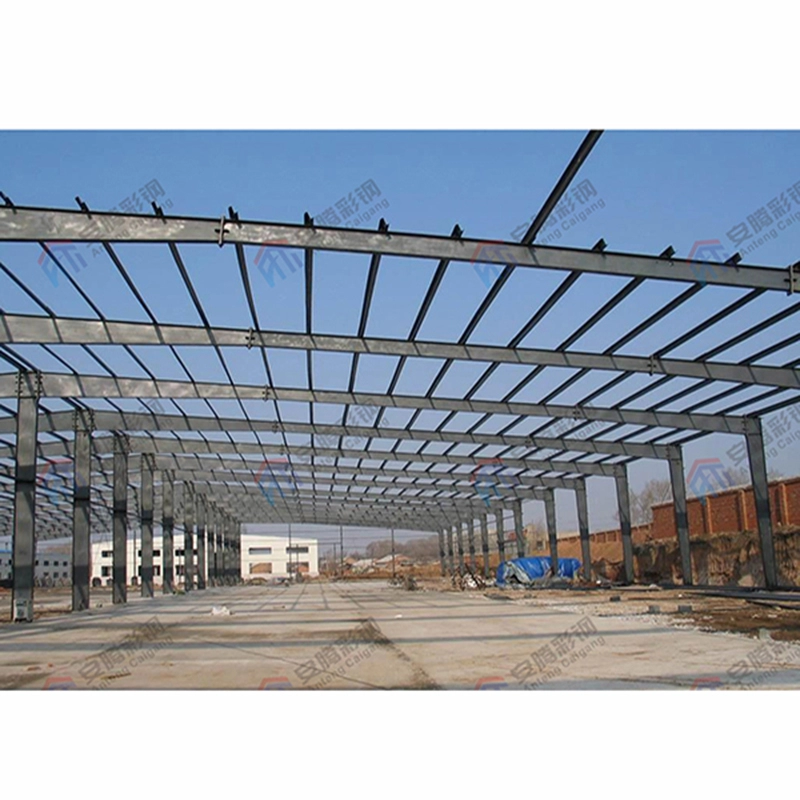 Uzun Açıklıklı Yüksek Kaliteli Prefabrik Çelik Çerçeve Atölyesi