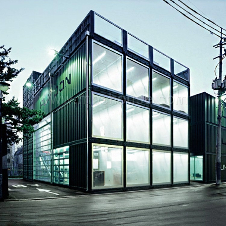 Özelleştirilmiş 20ft Prefabrik Modüler Nakliye Konteyneri Şantiye Ofisi