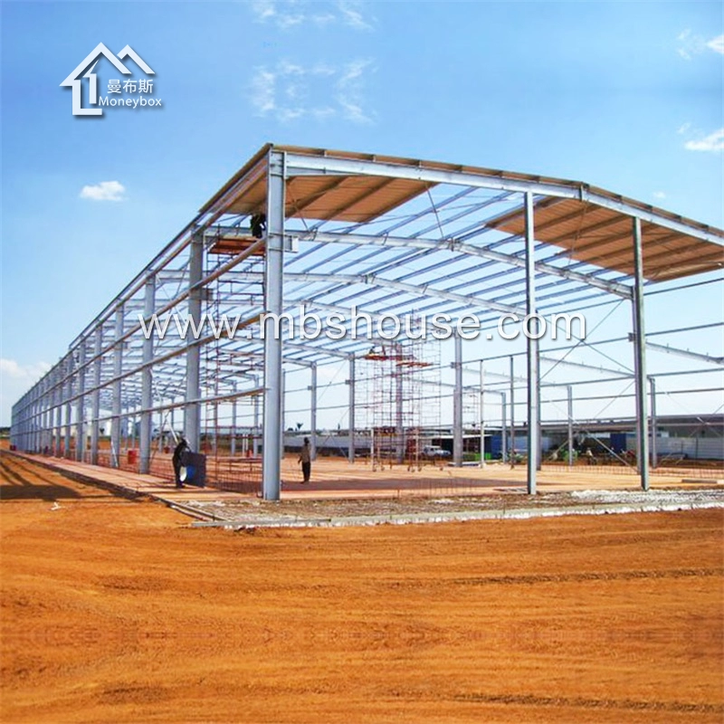 Depo için Özelleştirilmiş Prefabrik Ağır Çelik Yapı Binası