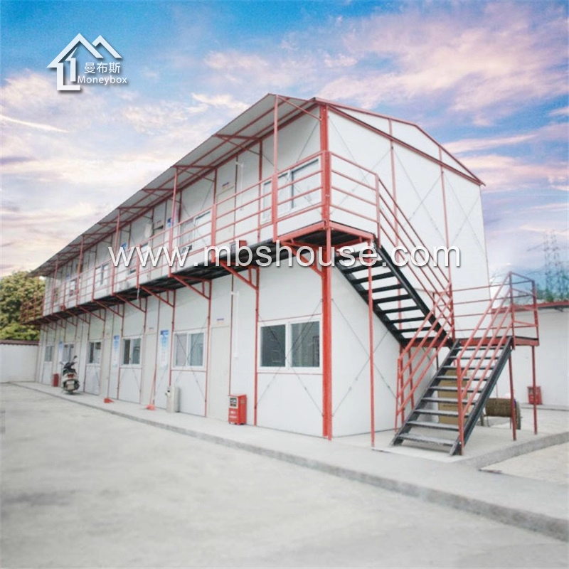 Düşük Maliyetli Hafif Çelik Konstrüksiyon Prefabrik İşçi Evi