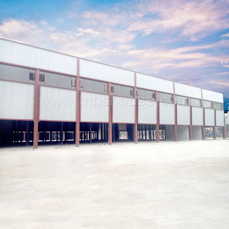 Yeni Tasarım Hafif Çelik Yapı Endüstriyel Depo Binası