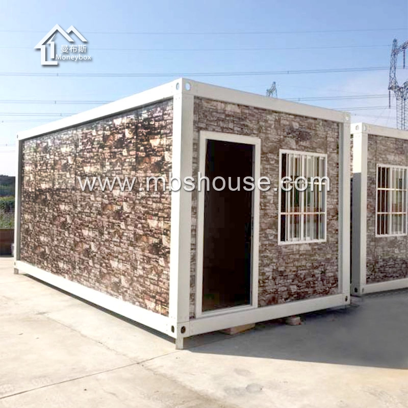 Özelleştirilmiş Ayrılabilir Çelik Yapı Çerçevesi Prefabrik Konteyner Evleri