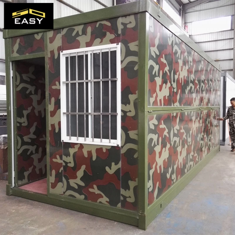 Ekonomik taşınabilir prefabrik renkli katlanır konteyner ev