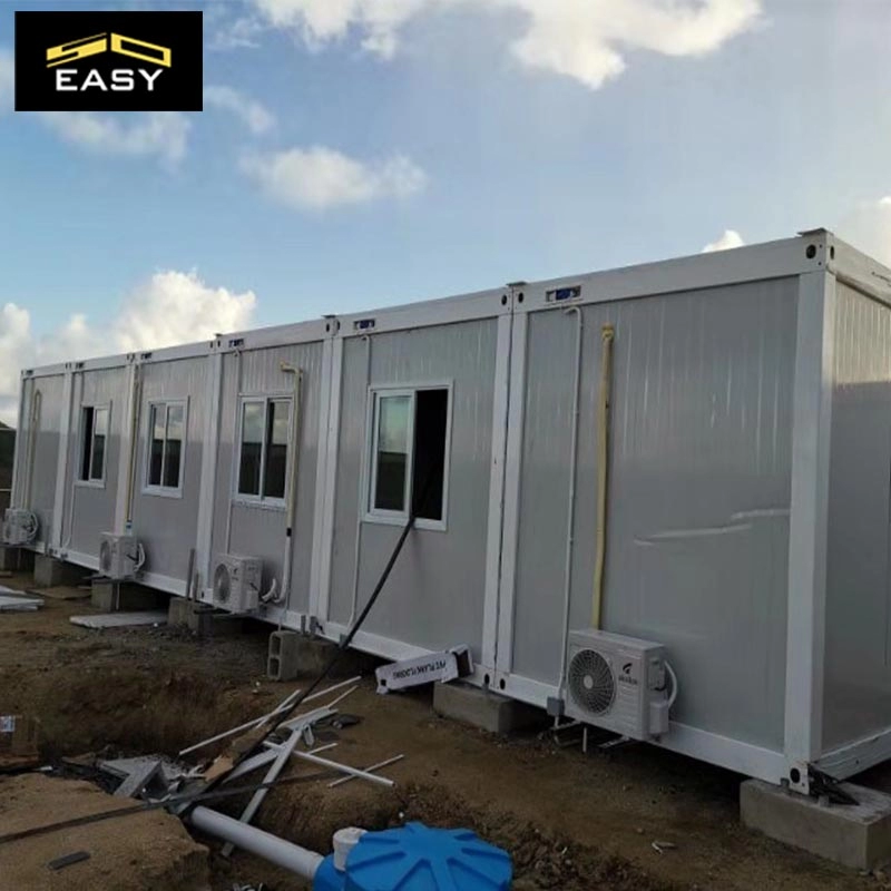 Taşınabilir yaz kampı bina planları için modüler parçalı konteyner ev