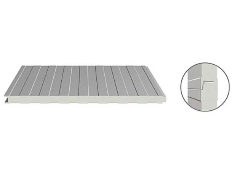 Metal Duvar Kaplama Sistemi İçin 50mm75mm100mm Poliüretan Sandviç Panel