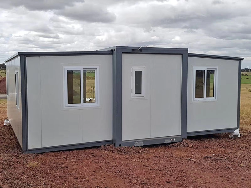 Ucuz prefabrik katlanabilir evler genişletilebilir konteyner ev