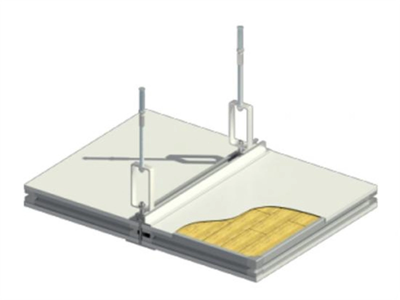 Temiz Oda İçin Sandviç Panel Sistemli I-Grid Çelik Tavan