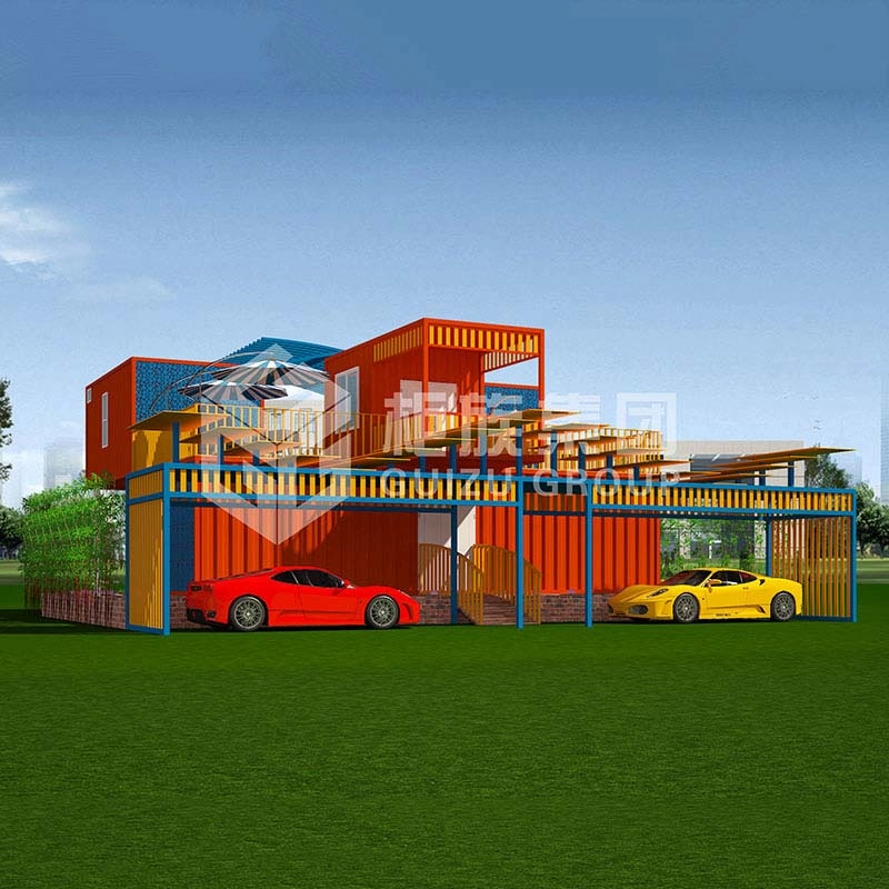 Aile yaşamı için prefabrik kaliteli konteyner villa