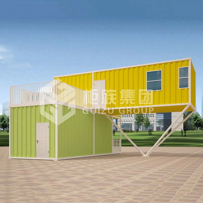 Çin Üretici Dubleks Konteyner çelikle yaşamak için modifiye prefabrik ev
