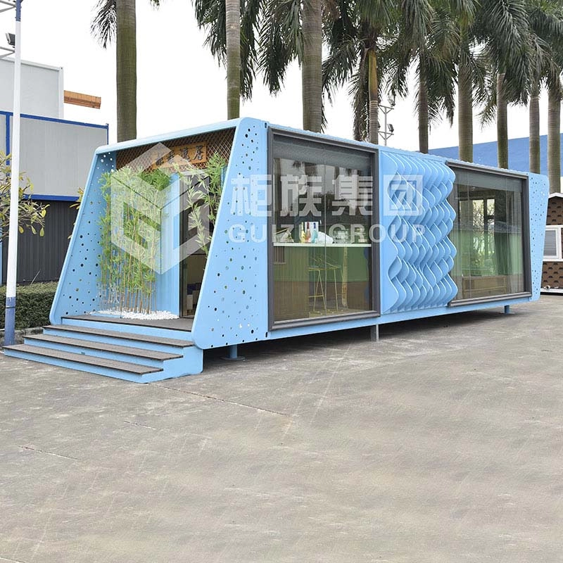 Oluklu Kaplamadan yapılmış OEM Çin Üretici Prefabrik Mobil Otel