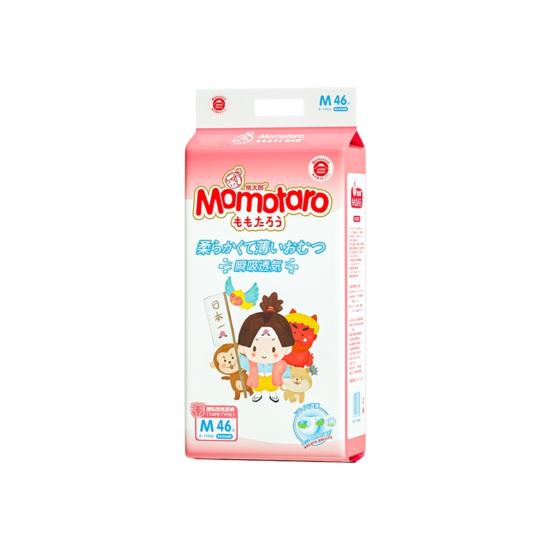 Momotaro Süper emici bebek bezi M 46 adet