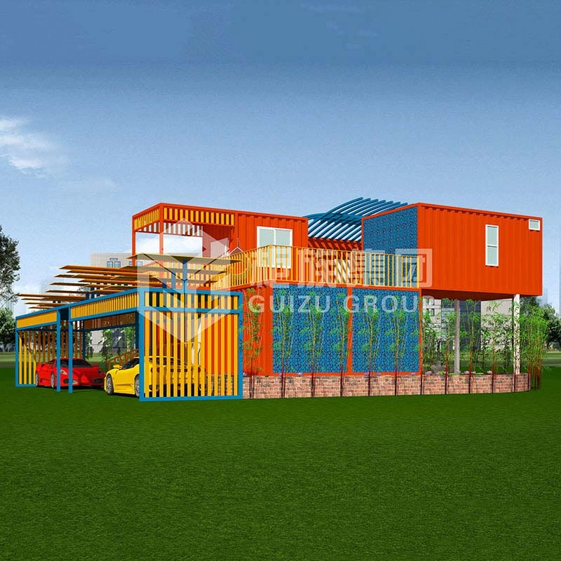 Aile yaşamı için prefabrik kaliteli konteyner villa