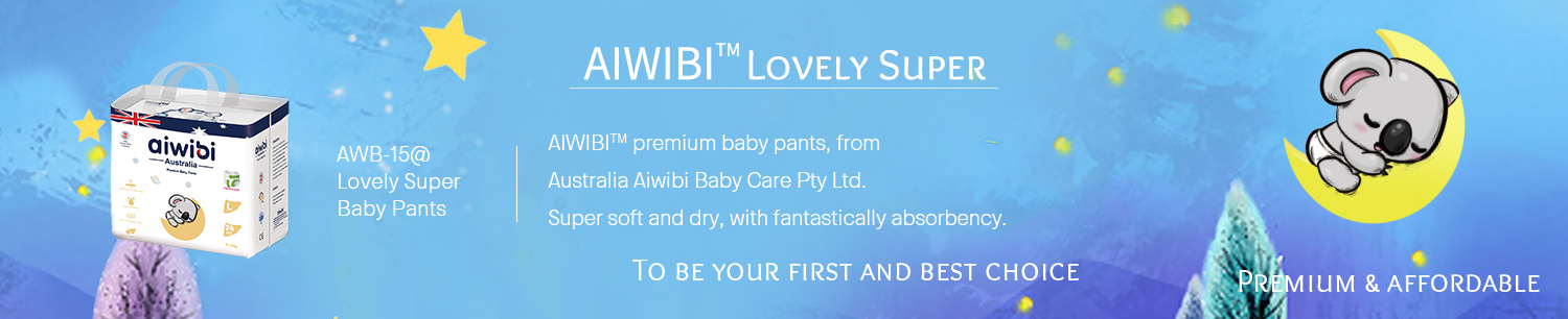 Süper Emici Kapasiteli Tek Kullanımlık AIWIBI Premium Bebek Çekme Up'ları