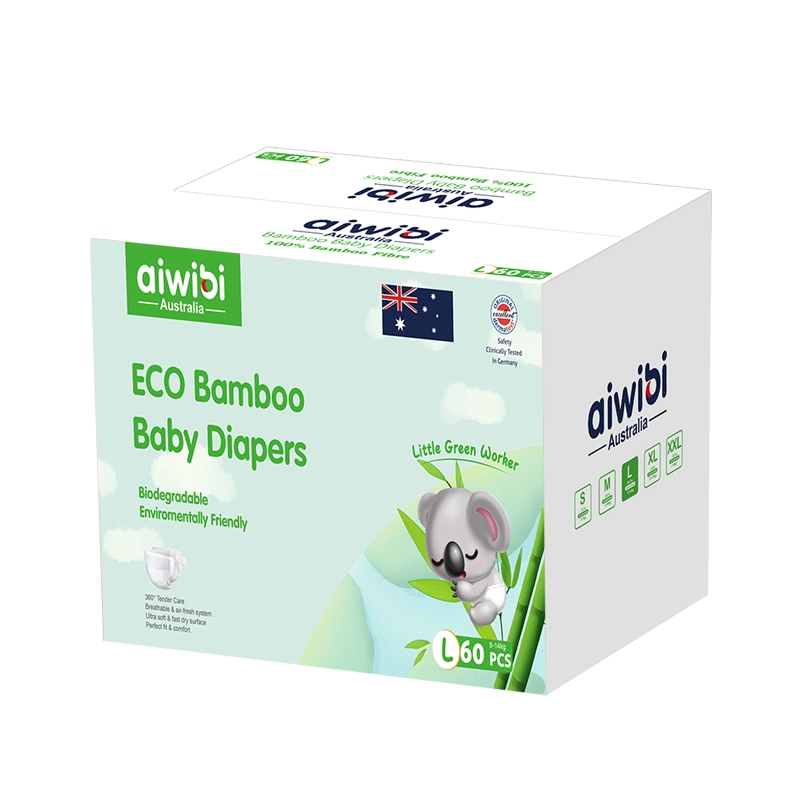 % 100 Biyobozunur Bambu Kumaşlı Premium Bambu Bebek Bezi