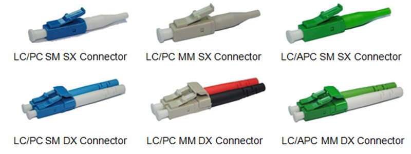 Seçenekler için LC konnektörleri