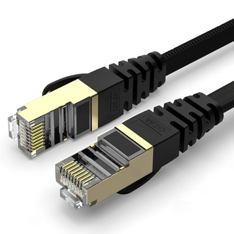 Cat6A Ethernet Yama Kablosu RJ45-RJ45 UTP STP/FTP,SFTP ve SSTP