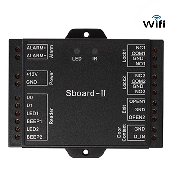 WiFi Mini Erişim Kontrol Cihazı Çift 2 Kapılı Erişim Kontrol Sistemi