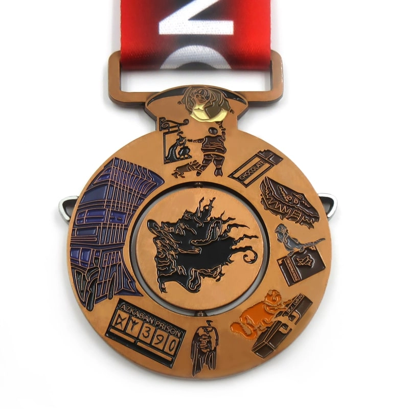 Tedarikçi özelleştirilmiş iplik koşu kulübü madalyası
