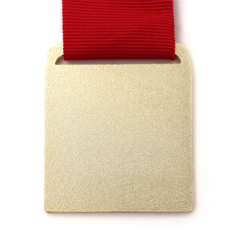Tedarikçi özel kare emaye çinko alaşımlı madalya