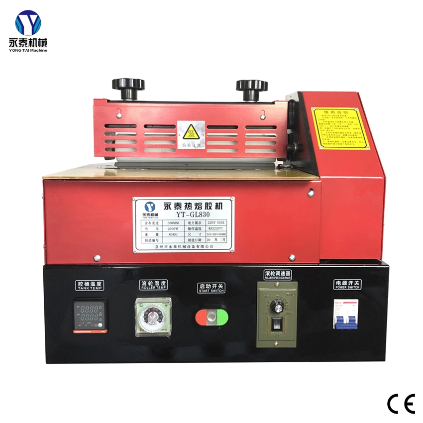 YT-GL830 pp pe kağıt kutu sızdırmazlık için sıcakta eriyen tutkal makinesi