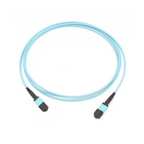 12 Fiber MPO(Erkek)-MPO(Erkek) OM3 50/125 Çok Modlu Fiber Optik Kablo