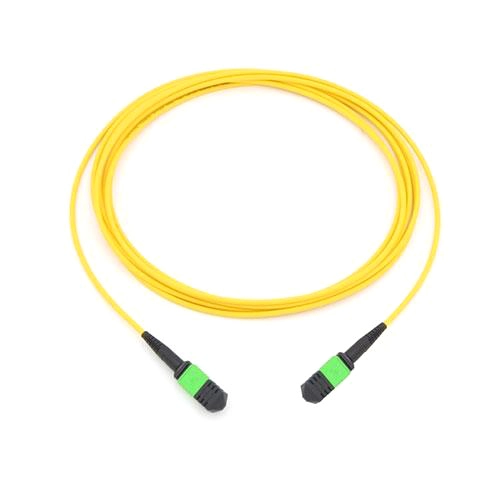 8 Fiber MPO(Dişi)-MPO(Dişi) 9/125 Tek Modlu Fiber Optik Kablo
