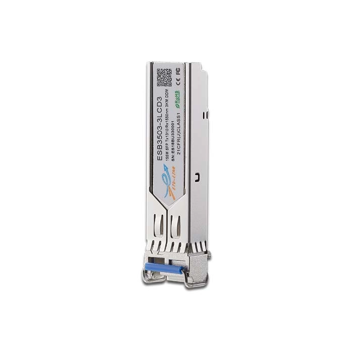 155M BiDi SFP TX1310/RX1550nm 2KM LC Optik Alıcı-Verici